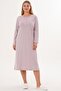 Mecit 6310 Lilac 100% Cotton Plus Size Women's Nightgown