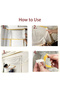 200cmx20M 20M/65.6ft Double Pre-Taped Masking Film PE Drop Cloth Sheeting for Automotive Painting Fu - 5