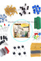 1818 قطعة مكونات إلكترونية DIY بها بنفسك عدة LED PCB مكثف المقاوم 2n2222 RM063 3296 واط مقياس الجهد... - 8