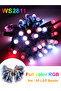 DC12V 6m 50 Beads Full Color RGB WS2811 IC 12mm Pixels Digital Addressable 5V 12V Dream Color LED Pi - 7