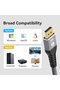 2m 8K Displayport 1.4 Cable DP 2.0 165Hz Video Audio Cable For PC Laptops TV Box Projector PS4 Monit - 6