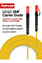 5M AMPCOM LC to LC UPC Fiber Optical Patch Cable Singlemode Simplex SMF 9/125μm Single Mode Bend Ins - 8