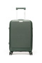 3-Piece Polypropylene Luggage Set | 20”, 24”, 28” Lightweight Suitcases - Dark Green - 4