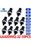 10K 10PCS ​LA42DWQ-22 Rotary Potentiometer Resistance Switch Converter, 500K, 200K, 100K, 50K, 20K,