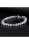 Cubic Zircon Stone Waterway Bracelet - 3