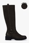 Women's Frost Bitter Brown Genuine Leather Nubuck Boots