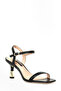N164680 Sandals Black Women's Heels - 2