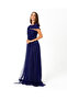 Maxi Length Tulle Evening Dress - 4