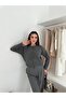 Women's Mohair Thick Lace-Up Cardigan