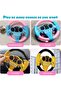 Kids Steering Wheel Toy with Light & Sound – Simulated Driving Controller 21×3.5×21 cm - 4