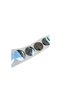 Shiny Metallic Silver Round Cut Label Sticker 30X30 Mm(3cm) - 3