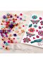 Arts & Crafts Kit with Charm Bracelets & Tattoos for Girls (Ages 9–12) - 2