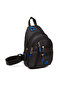 Men's Crossbody Bag Father Son Combination - Black - Blue - 2