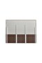 Ronin Dresser with Mirror & LED - Walnut/Bronze - Stylish Bedroom Storage - 2-Year Warranty - 6