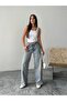 Double Buttoned Vintage Palazzo Jeans - 5