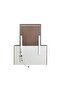 Ronin Dresser with Mirror & LED - Walnut/Bronze - Stylish Bedroom Storage - 2-Year Warranty - 5