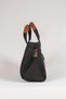 Women's Canvas Crossbody Mini Tote Bag Black - 4