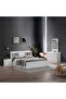 Supreme 6-Drawer Master Dresser with Mirror - White - Engineered Wood - 2-Year Warranty - Malaysia - 8