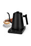KT10 PRO Electric Kettle 1L - Stainless Steel with Temperature Control Electric Kettle (Black)