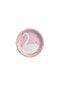 Pink Swan Plate Cup Napkin Set - 2