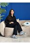 Modal Tracksuit Set with Collar Detail - Comfortable Soft Casual Women's Bottom Top Set - 4