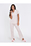 Ribbed Jersey Pajama Set