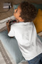 Unisex Cotton Oversize Basic Kids T-Shirt - 3