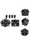 1 piece Shock Absorber Anti-vibration Damping Plate Shock Absorber for CC3D Naze32 Mini APM Flight C - 6