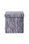 Cassy Folding Storage Ottoman - 38x38x37.5 cm, Stylish Furniture & Seating, Durable Polyurethane