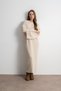 Women's Knitwear Hair Braid Long Dress - 4