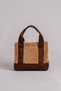 Women's Plush Crossbody Mini Tote Bag Bitter Brown - 5