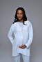 Maternity-Puerperium Women's Pajama Set with Dressing Gown 3-Piece Set - 2