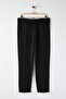 Siyah Erkek Boyfriend Fit Kumaş Pantolon TMNAW26PL00017 - 9