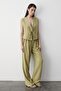 Khaki 3 Lace-Up Vest Muslin Set - 7
