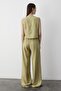 Khaki 3 Lace-Up Vest Muslin Set - 6