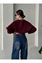 Claret Red Hola Printed Sweatshirt - 8
