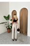 Anthracite Polyviscose Fabric Carrot Cut Trousers - 6