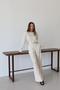 Natural Marisol Blouse Pants Set - 7