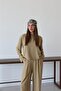 Khaki Marisol Blouse Pants Set - 4