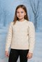Girl's Harry Hair Stricked Pearl Detailed Sweater - 7