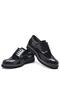 Hidra Black Patent Leather Laced Classic Boys' School Shoes - 6