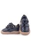 Schaggy Genuine Leather Black Patent Leather Baby Sneakers - 7