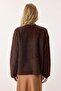 Oversize Furry Soft Sweater Brown 8270 - 6