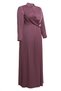 Saten Woven Evening Dress 50403 - 3