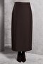 Straight Cut Tesettures Skirt 60614