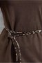 Lace-Up Detail Pants Suit 45136 - 4