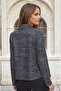 Women's Soft Self-Textured Long Sleeve Knitwear Cardigan Jacket 7002975230 - 4