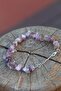Amethyst Broken Natural Stone Spiritual Bracelet - 6