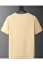 Men's Printed Cotton T-Shirt - Simple and Stylish Pattern {Hi} - 2