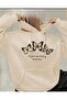 Women's Luxury Hoodie with Simple Print